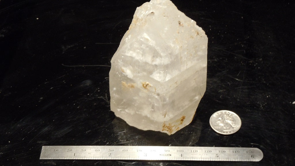 Large clear Book Cliff Calcite crystal, 365 gram